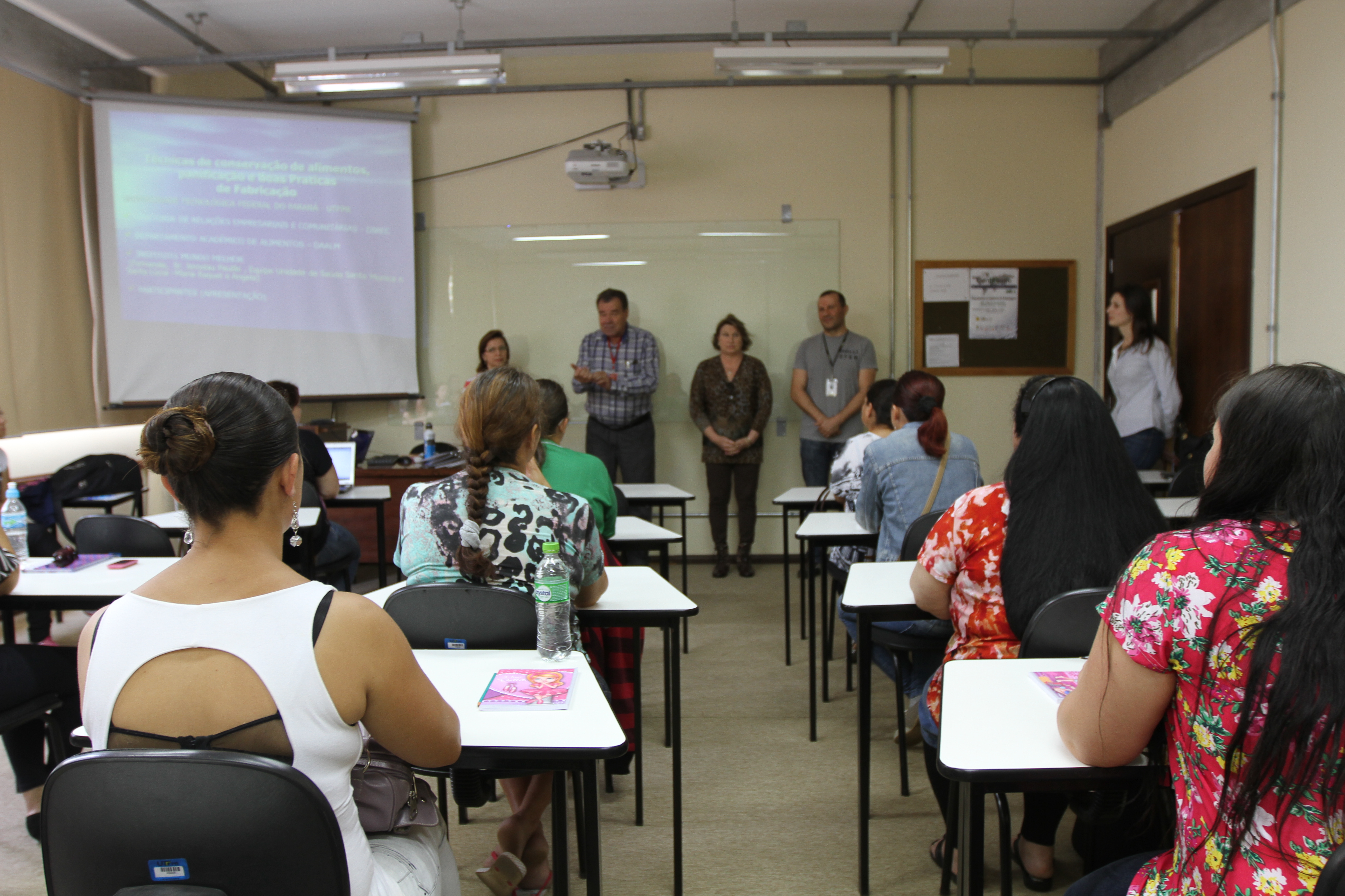 IMM e UTFPR dão início ao curso de panificação